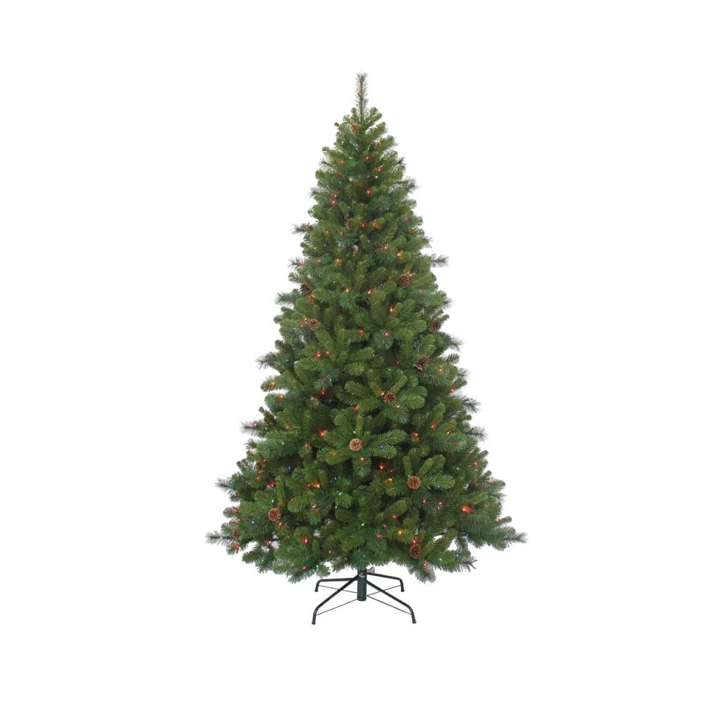 Kurt Adler Burlington 7.5' Lighted Christmas Tree
