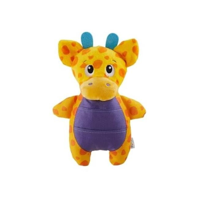 Kyjen  Outward Hound Nina Ottosson Puzzle Palz Interactive Plush Giraffe Dog Toy, Yellow