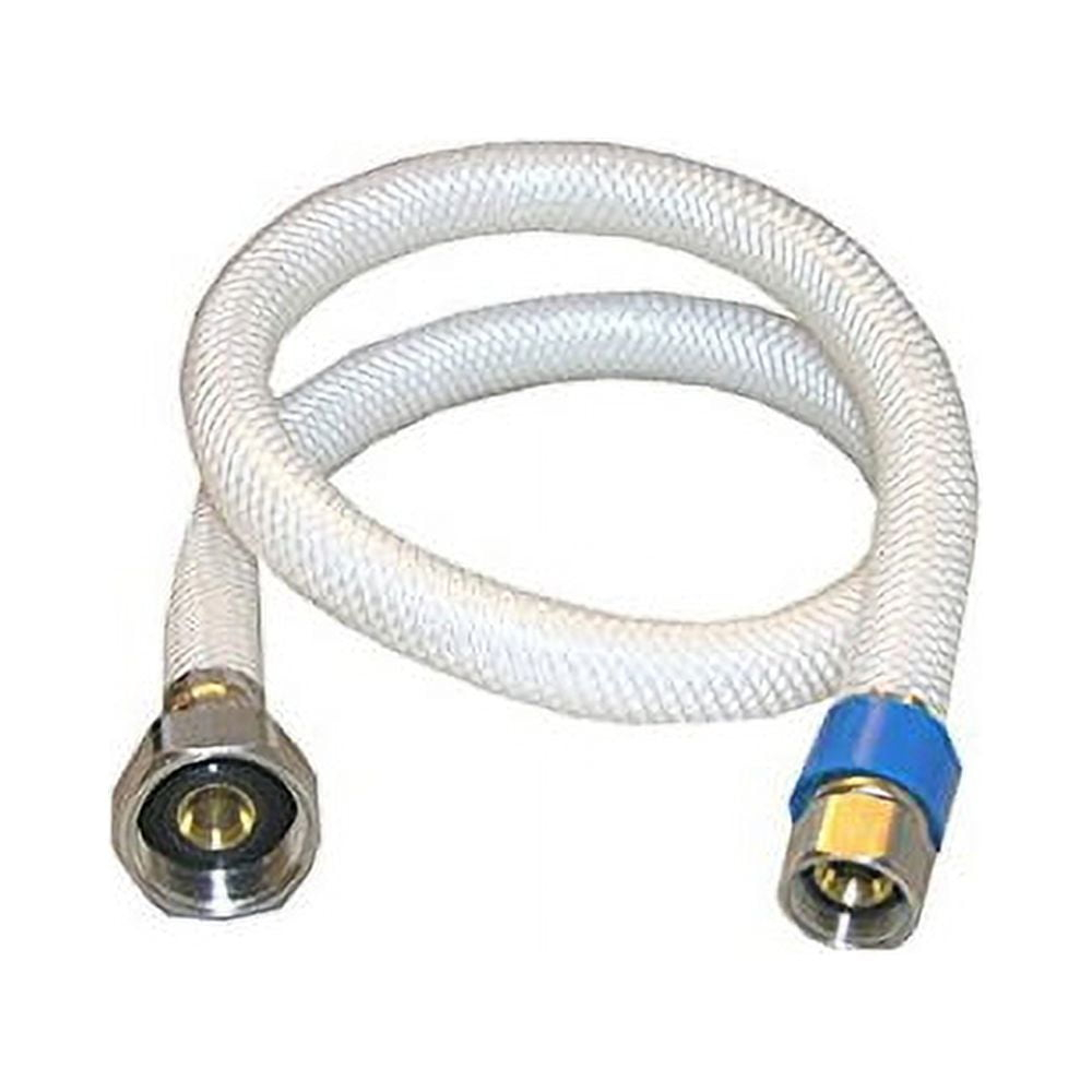 LASCO 10-2125 3/8-Inch Female Compression by 1/2-Inch Female Iron Pipe by 24-Inch Flex Braided Vinyl Water Supply