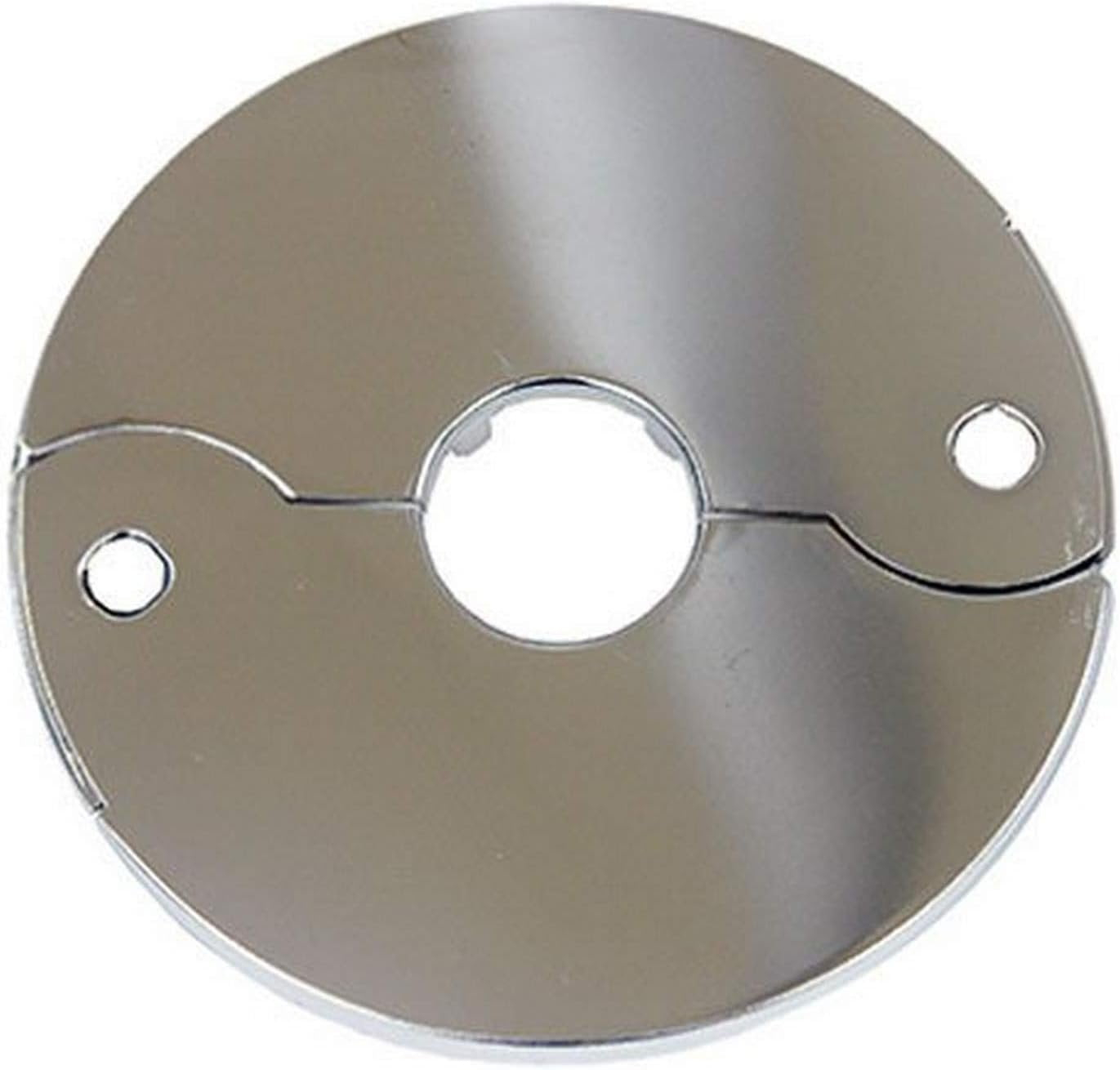 LASCO 03-1551 Chrome Plated Floor and Ceiling Split Flange Fits 3/8-Inch Iron Pipe Or 1/2-Inch Inside Diameter Copper