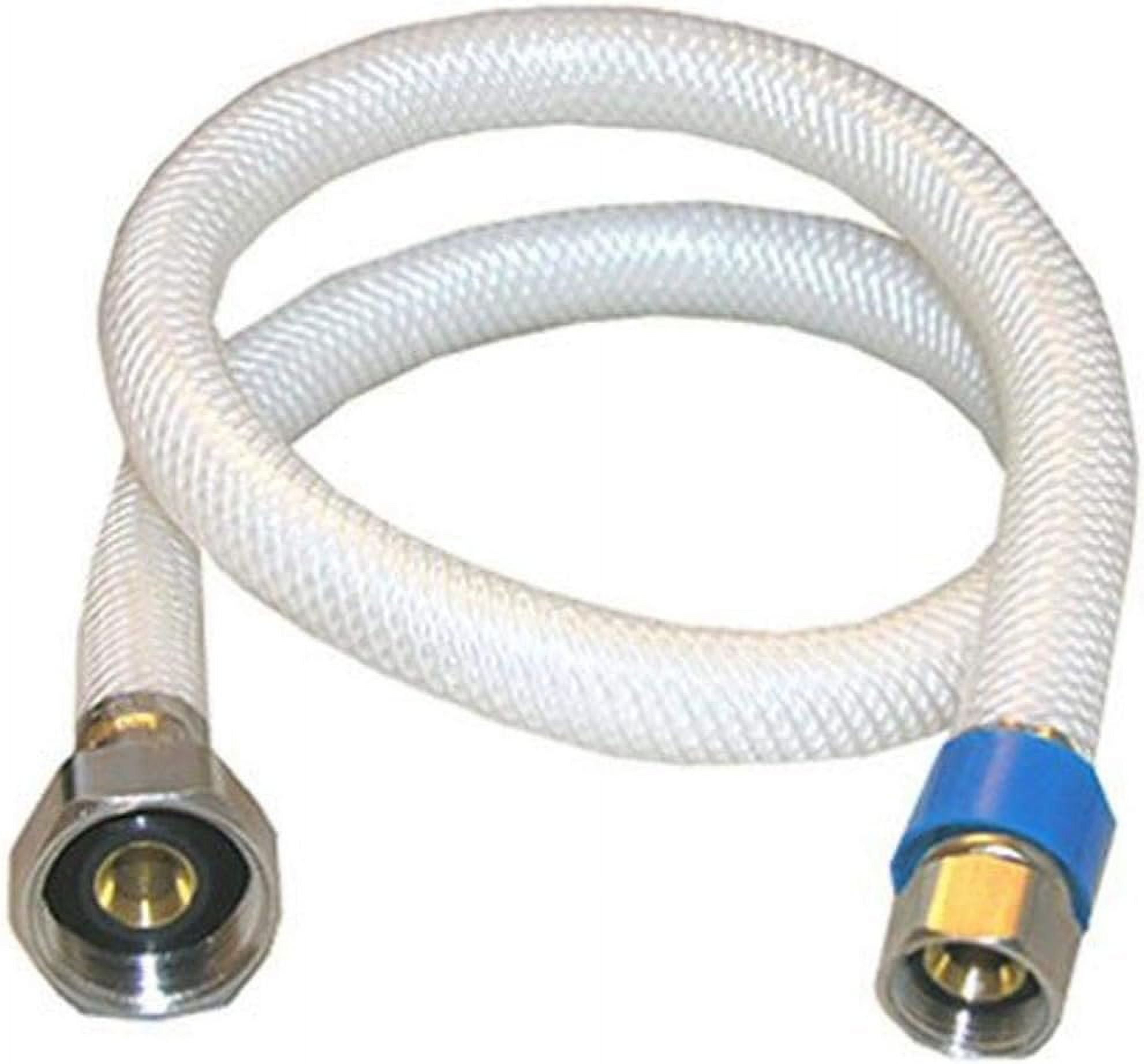 LASCO 10-2125 3/8-Inch Female Compression by 1/2-Inch Female Iron Pipe by 24-Inch Flex Braided Vinyl Water Supply