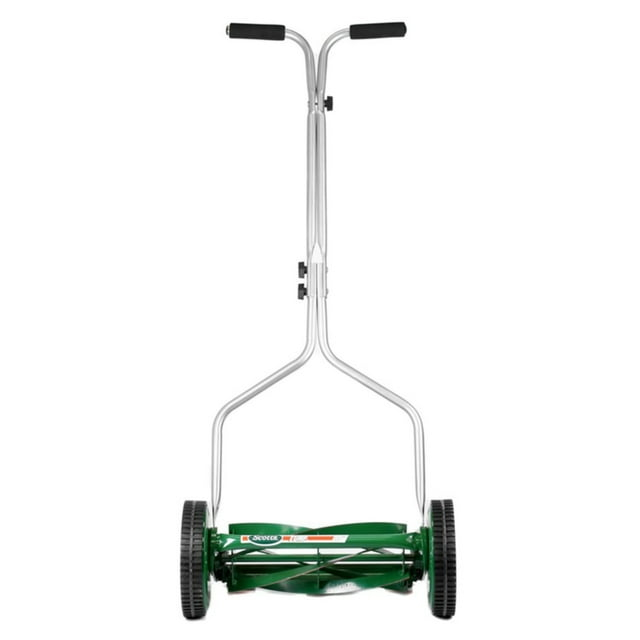 Scotts Green 14-Inch 5-Blade Manual Push Reel Lawn Mower