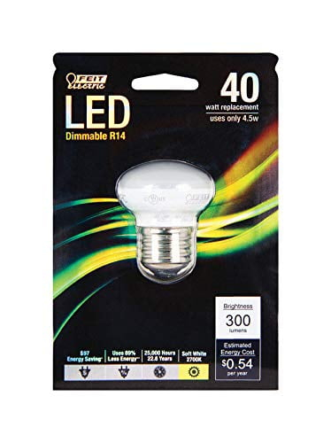LED R14 E26 SW 40W DIM