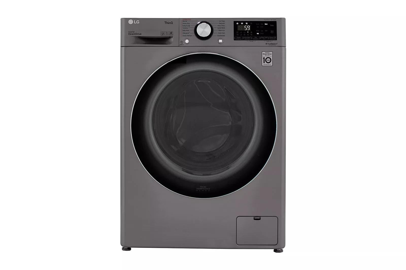LG LG Smart Wi-Fi Enabled Compact Front Load All-In-One Washer/Dryer Combo with Built-In Intelligence, 2.4 cu. ft. WM3555HVA