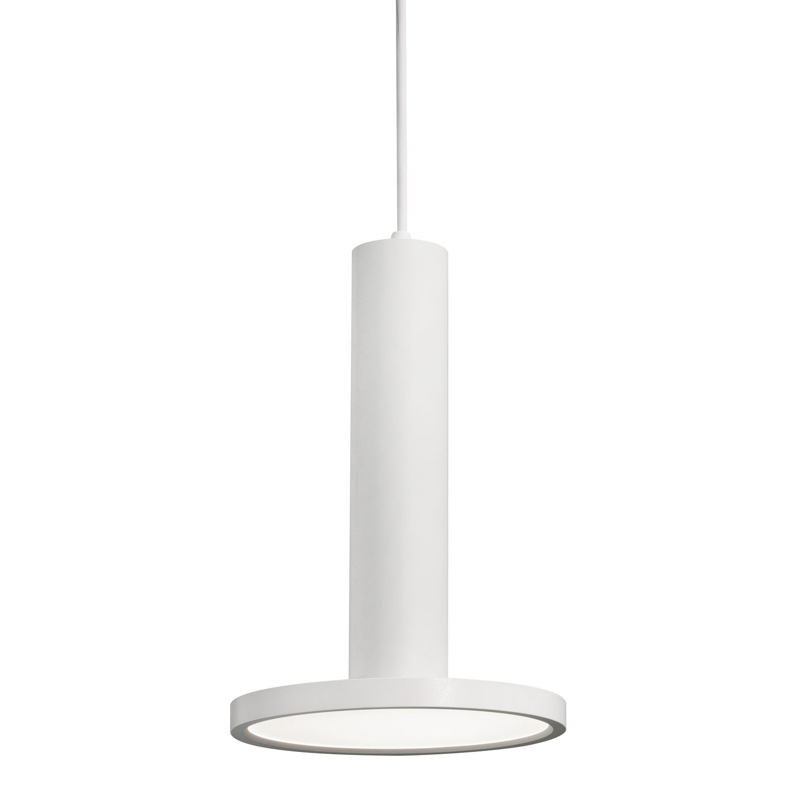 AFX  Luna LED Pendant with White Acrylic 15 White Medium 8 inch 7 to 12 Inches