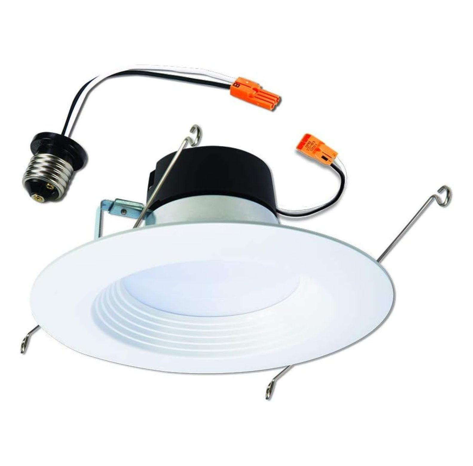 LT 5-inch and 6-inch Selectable 3CCT (3000-5000K) Integrated LED, White Recessed Light, Dimmable Retrofit Trim