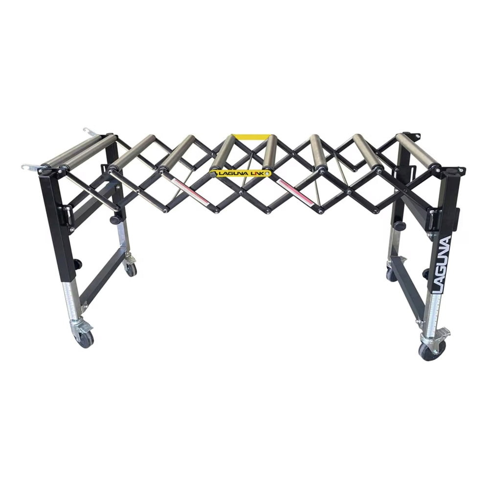 Laguna Tools XP1401 Mesa Transportadora de Rodillos Flexible XP 14 de 14 Pulgadas
