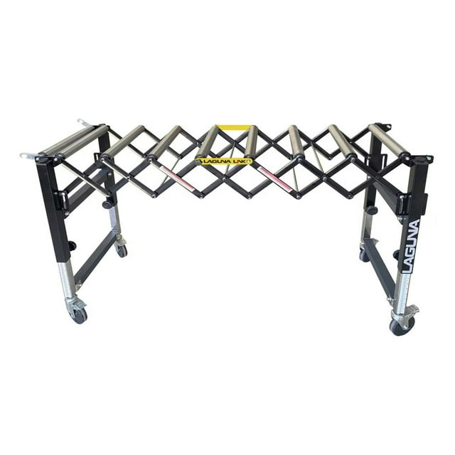 Laguna Tools XP1401 Mesa Transportadora de Rodillos Flexible XP 14 de 14 Pulgadas