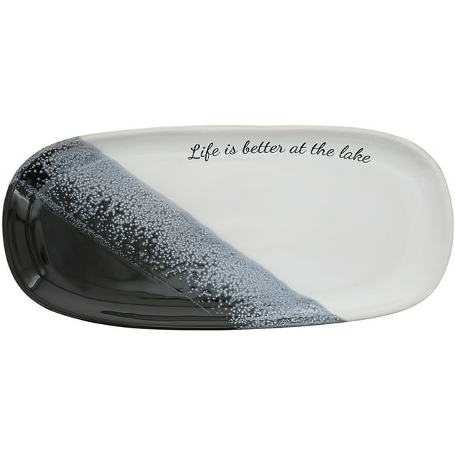 Pavilion Gift Company - Lake - 12.5" Serving Tray