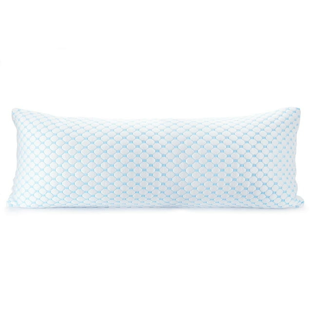 LammaLoe Cooling Pillows for Bed, Memory Foam Bed Pillow, Body Pillow 20" X 54"