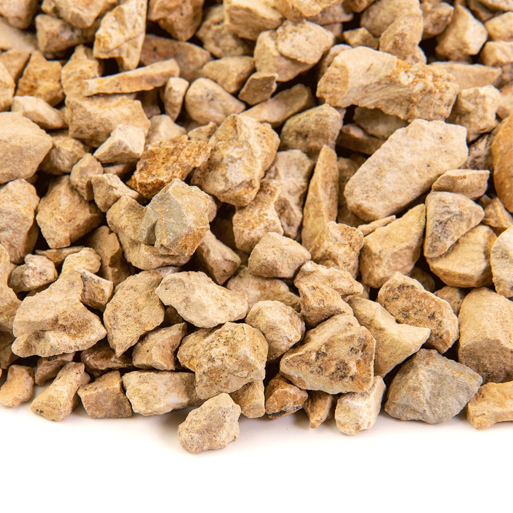 Landscape Rock & Pea Gravel, Decorative Garden Stones for Landscaping 3/8"