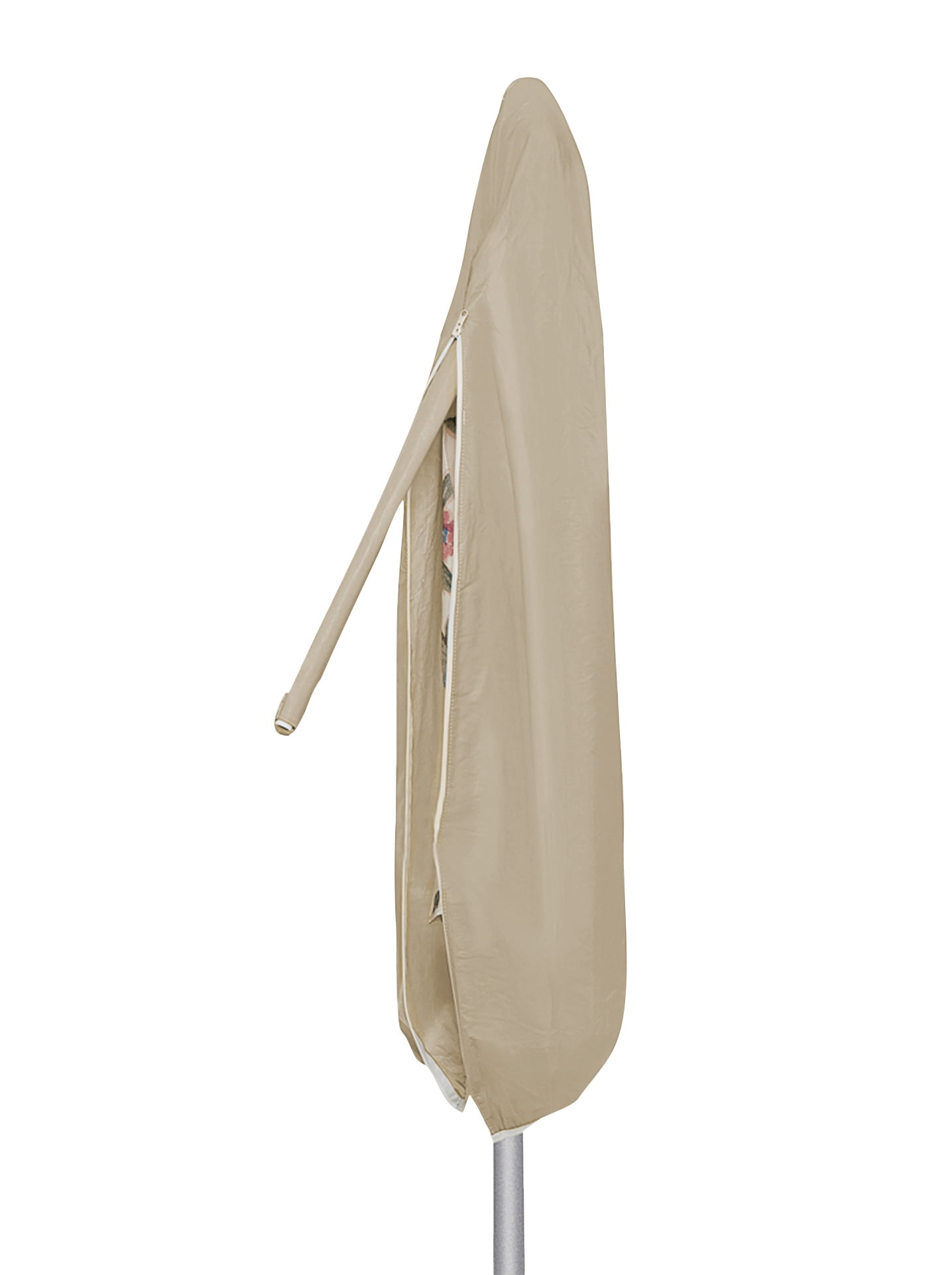 Covercraft 18" x 70" Beige Patio Umbrella Cover, Waterproof