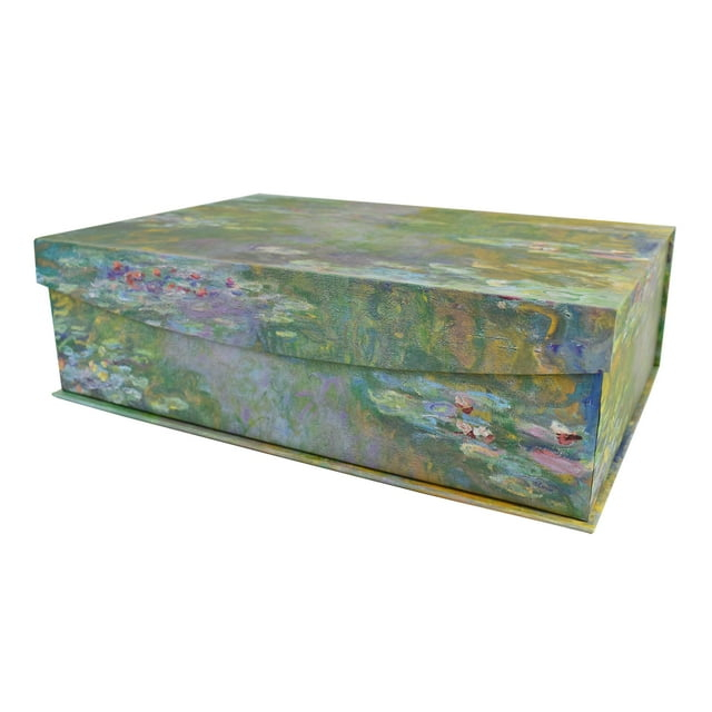 Large Monet Flip Top Decorative Box by Ashland® - Spring Home Decor
