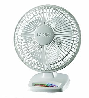 Lasko 2002W Personal Fan, 6-Inch, White