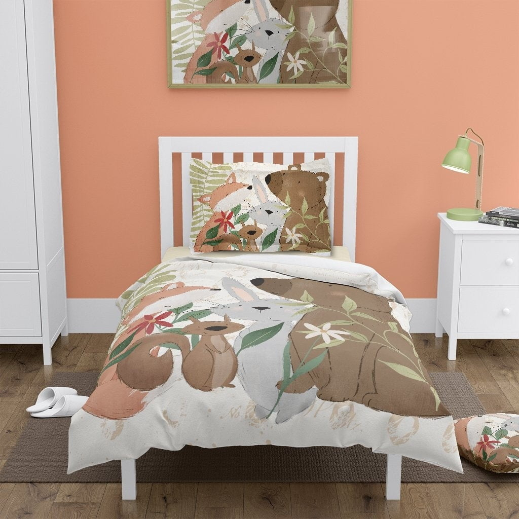 Laural Home Forest Family Machine Woven Comforter