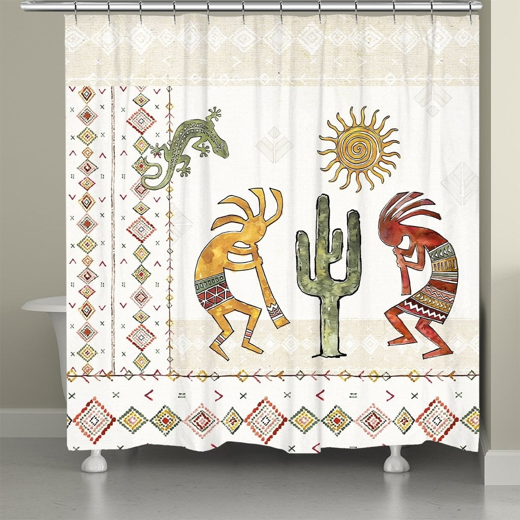 Laural Home Southwest Flair Shower Curtain