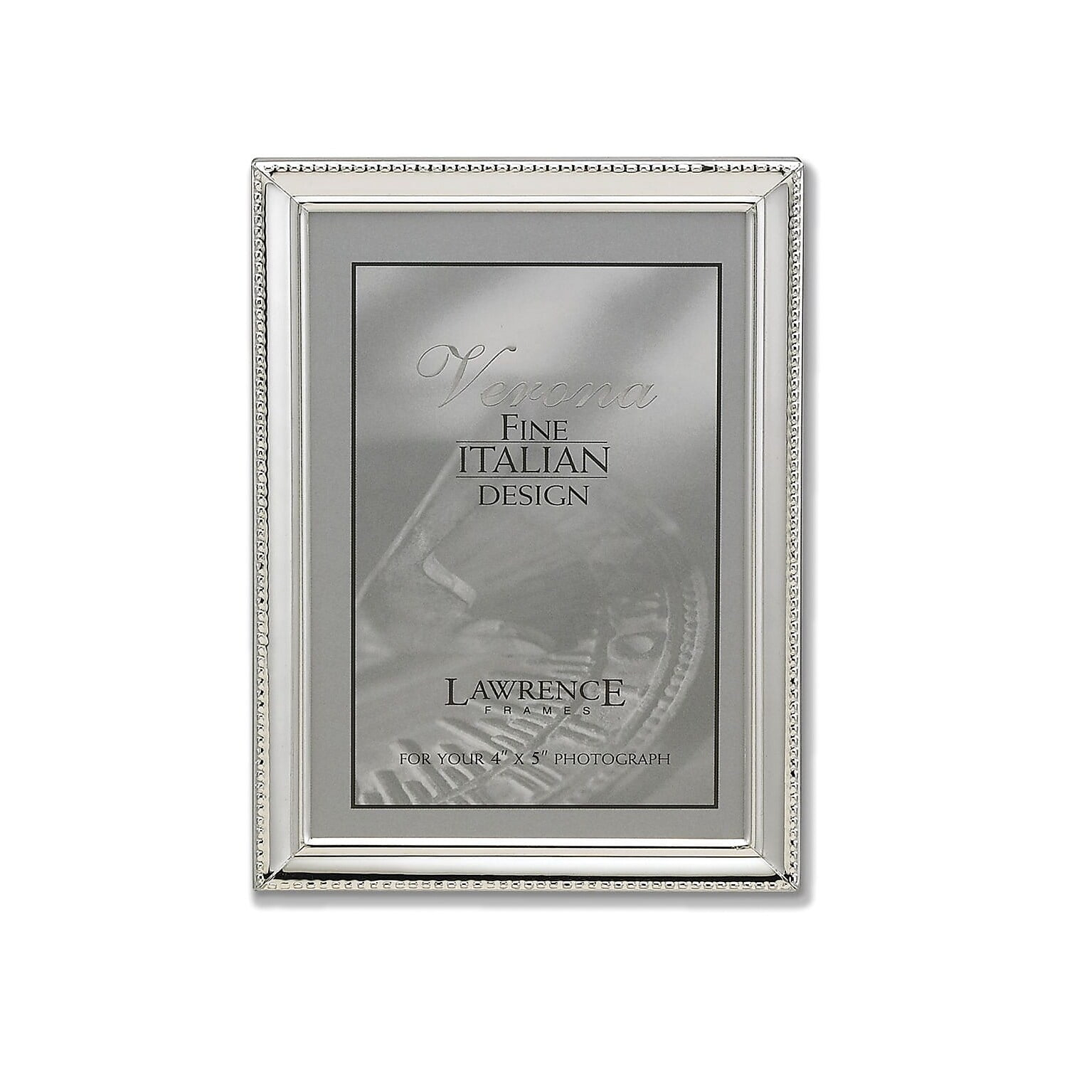 Lawrence Frames Silver-plated Tabletop Picture Frame, Silver