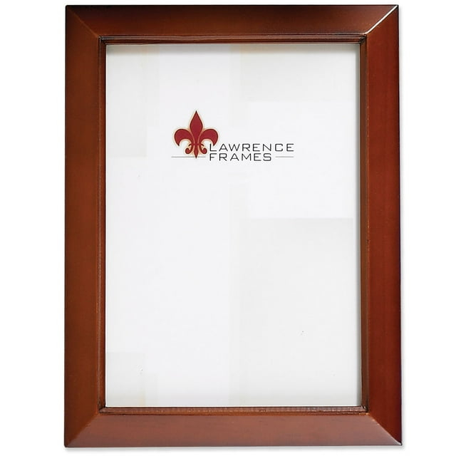 Lawrence Frames Walnut Wood 5x7 Picture Frame - Estero Collection 725257
