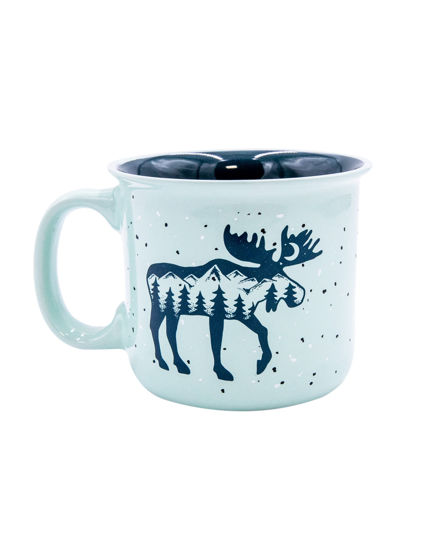 LazyOne Novelty Mugs, Ceramic Gift Mug for Family, Friends, or Coworkers (Mountain Moose)
