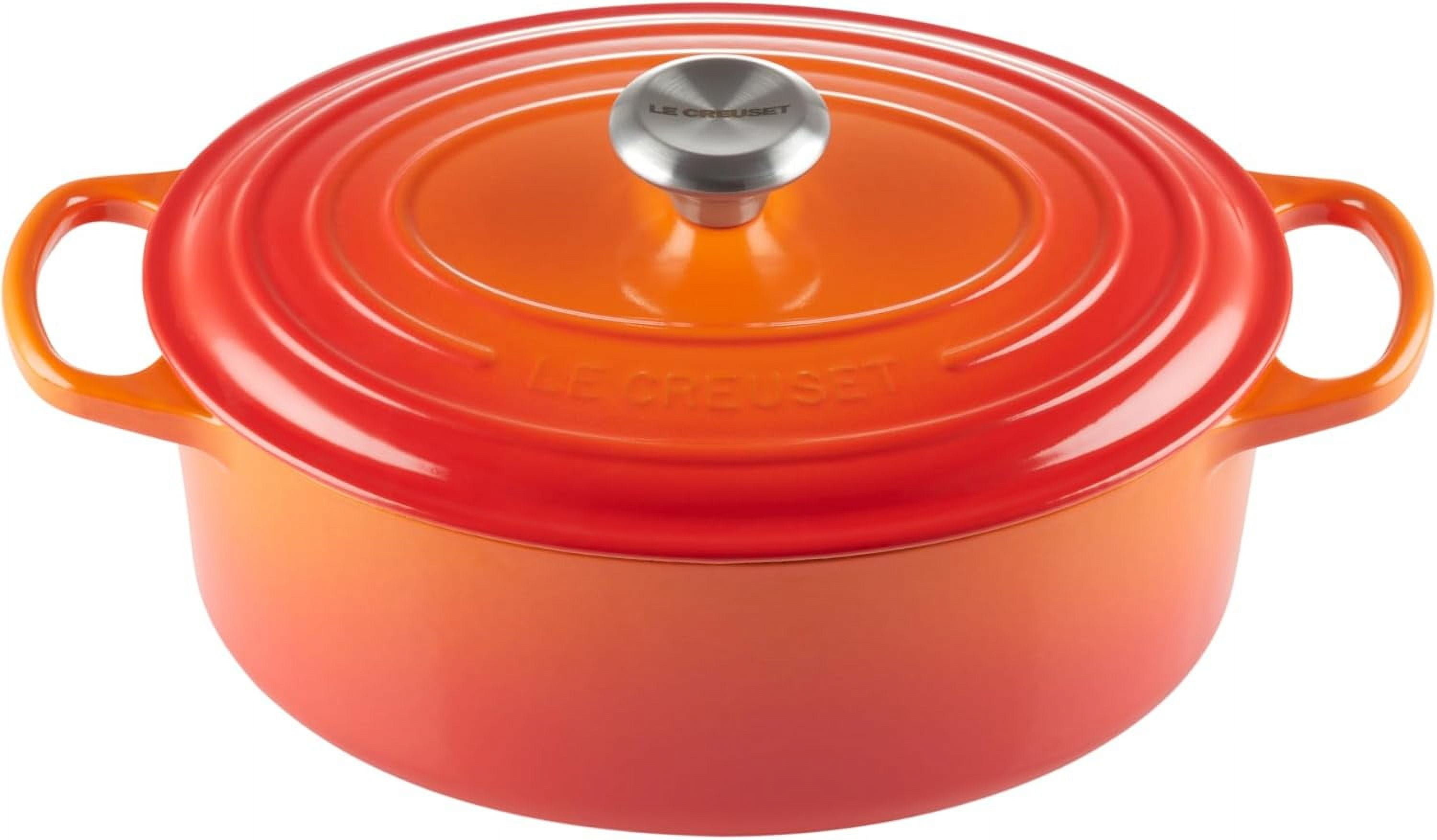 Le Creuset Signature 5 qt. Oval Dutch Oven in Flame