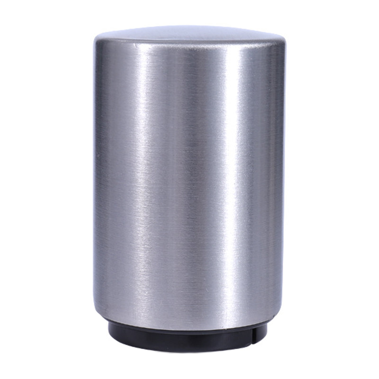 Automatic Magnetic Beer Bottle Opener, Stainless Steel Portable Pop the Top Wine Bottle Cap Catcher, Quick Open, No Damage Push Down Bartender Tools for Bar, Home, Kitchen, Party, Restaurant, Silver