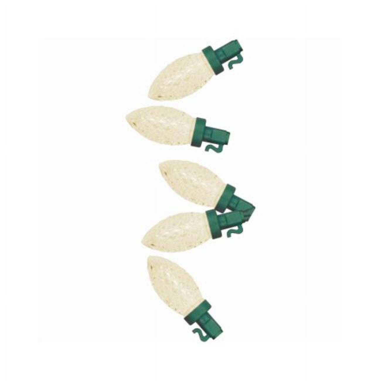 Ledup Manufacturing Group 116139 Holiday Wonderland 50 C9 Pro Lights, Warm White - Pack of 16