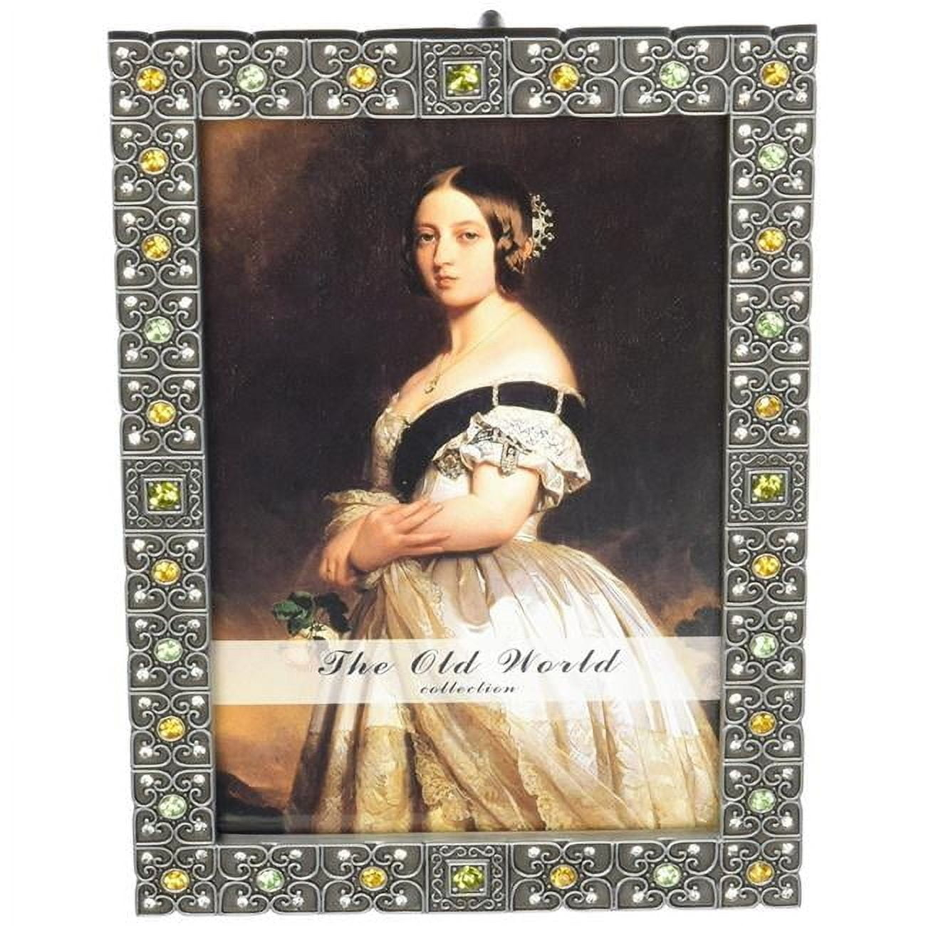 Leeber  Jewel Frame - Amber & Green - 4 x 6 in.