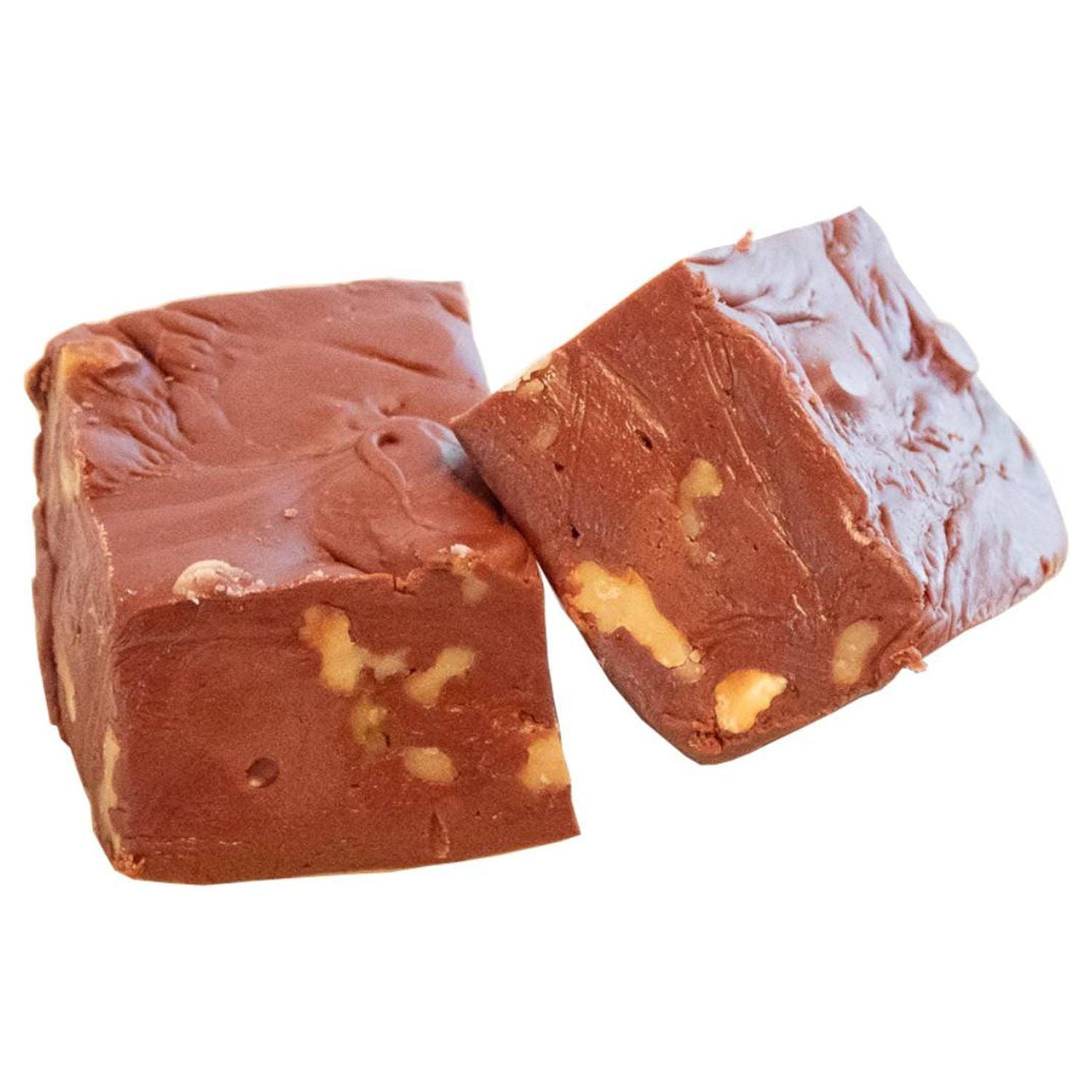 Lehman's Homemade Artisan Fudge, Freshly Made Gourmet Candy, 1 Pound Package - Chocolate Walnut