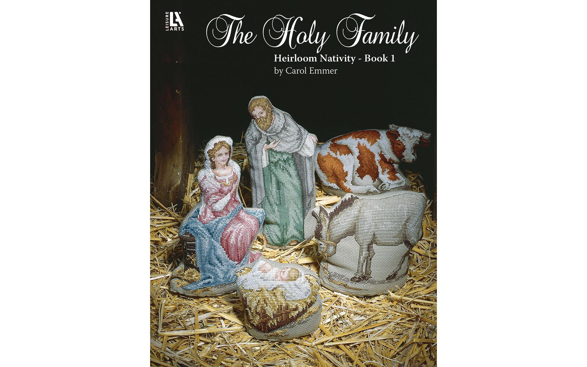 Leisure Arts The Holy Family Heirloom Nativity Book #1, Cross Stitch Nativity Set, Pattern, Christmas Patterns, Cross Stitch Christmas, Stitch, Patterns