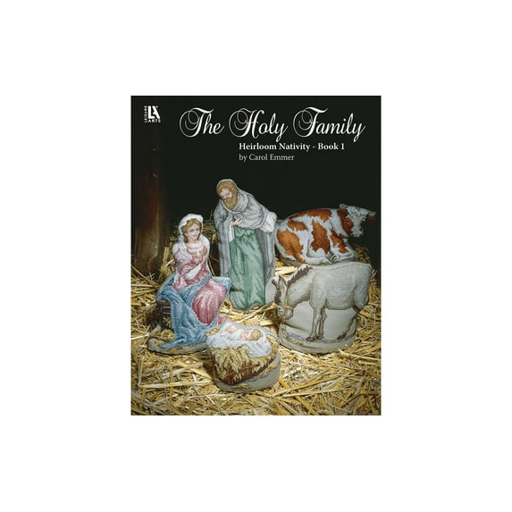 Leisure Arts The Holy Family Heirloom Nativity Book #1, Cross Stitch Nativity Set, Pattern, Christmas Patterns, Cross Stitch Christmas, Stitch, Patterns