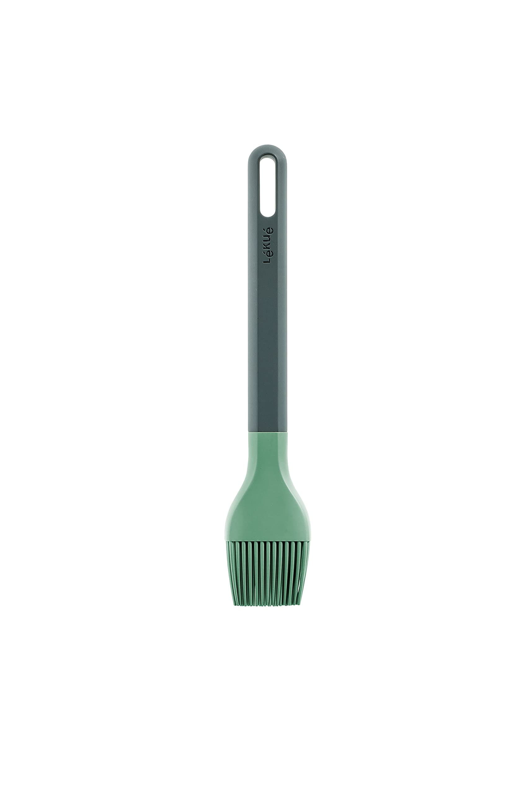 Lekue Silicone Basting and Pastry Brush, Green