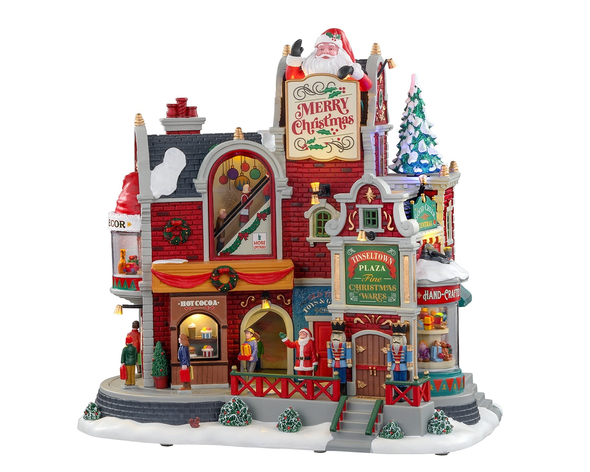 Lemax Village Collection Tinseltown Plaza, with 4.5V Adaptor #05700