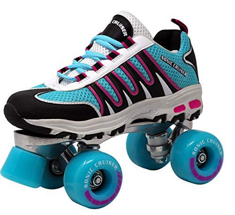 Lenexa Sonic Cruiser 2.0 Unisex Outdoor Quad Roller Skates with High Rebound Wheels
