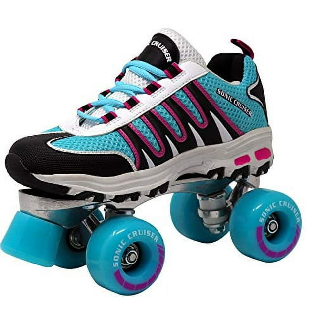 Lenexa Sonic Cruiser 2.0 Unisex Outdoor Quad Roller Skates with High Rebound Wheels