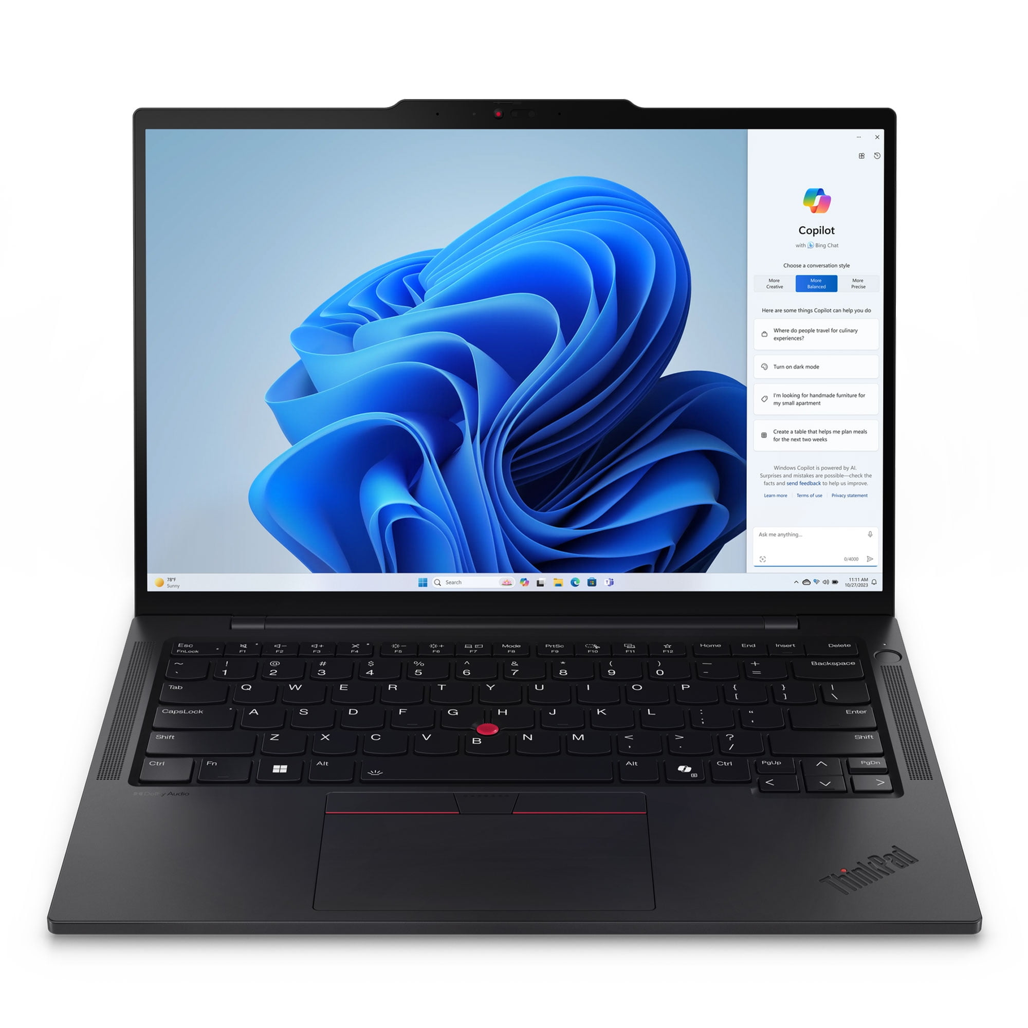 Lenovo ThinkPad 14" Touchscreen Laptop, Intel Core Ultra 5 135U, 512GB SSD, Windows 11 Pro, 21LS004DUS