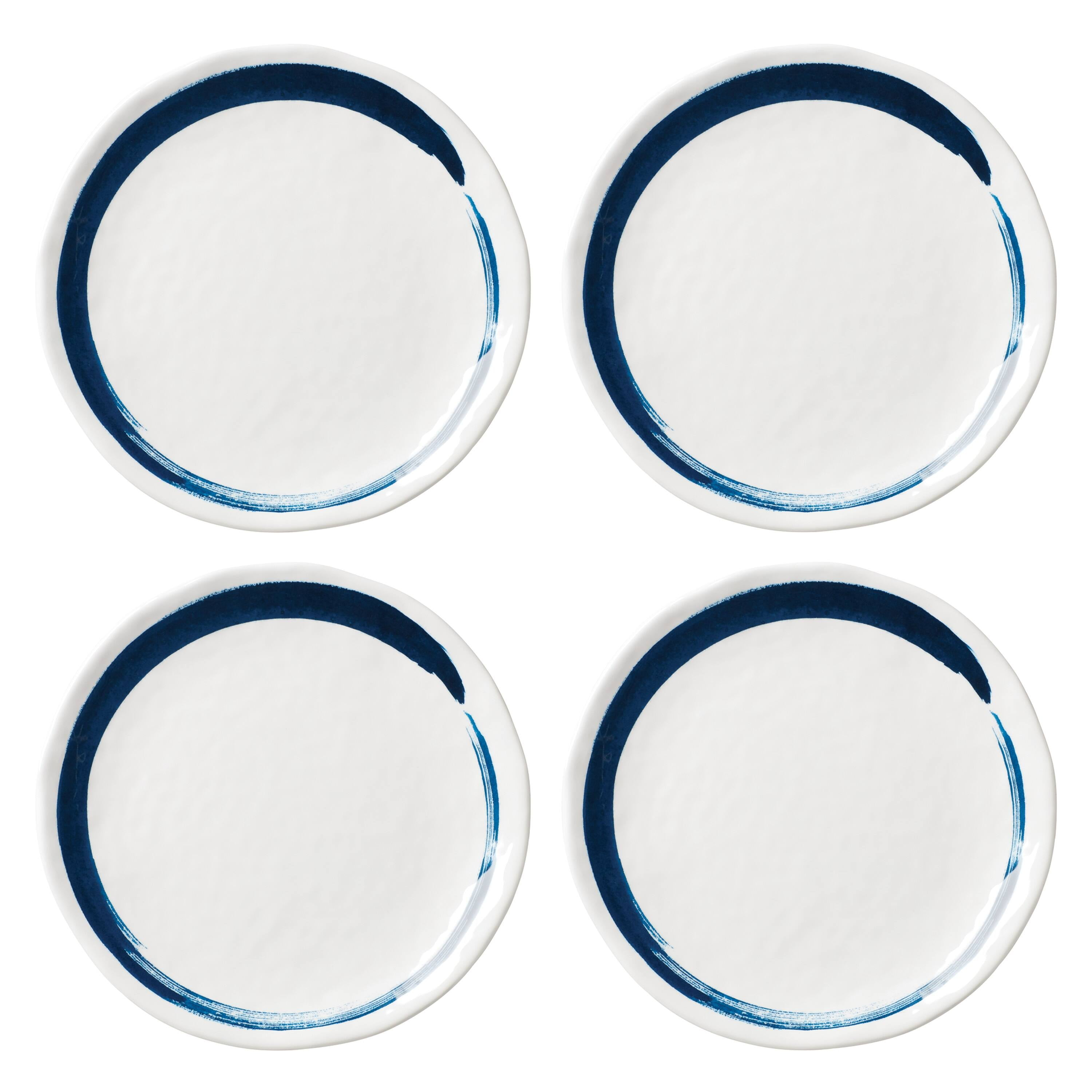 Lenox Blue Bay Melamine Dinnerware Dinner Plate, Set of 4