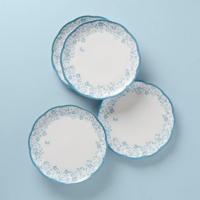 Butterfly Meadow Cottage 4Pc Dinner Plates