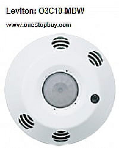Leviton ODC Multi-Technology Ceiling-Mount Vacancy Sensor, 1,000 Sq. Ft.