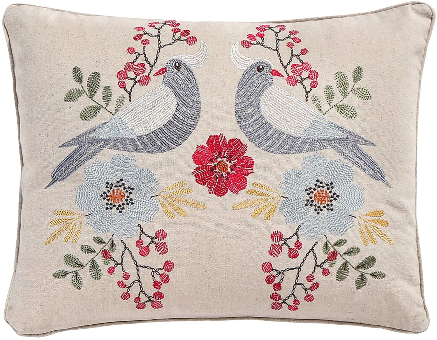 Angelica Bird Decorative Pillow - Levtex Home