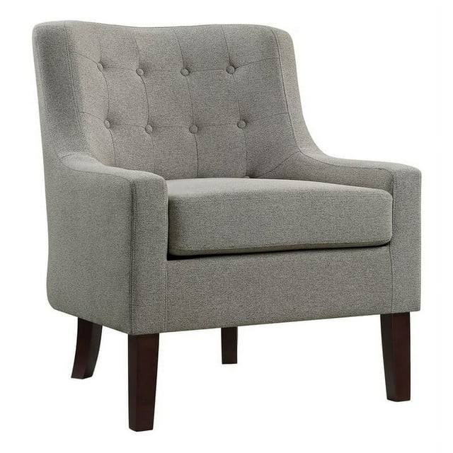 Lexicon Cairn Fabric Upholstered Accent Chair in Brown Color