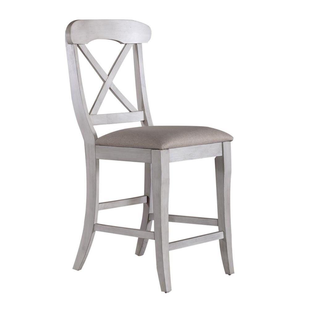 Liberty Furniture Industries Uph X Back Counter Chair (RTA) W20 x D23 x H42