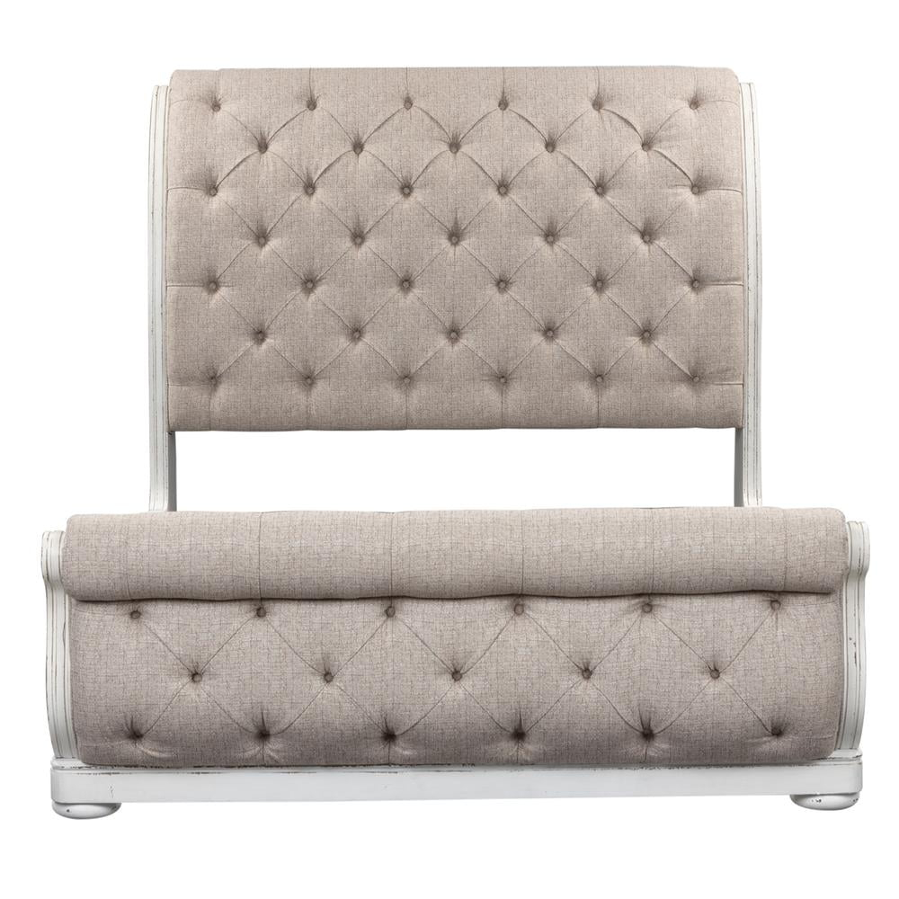 Liberty Furniture King California Upholstered Sleigh Bed