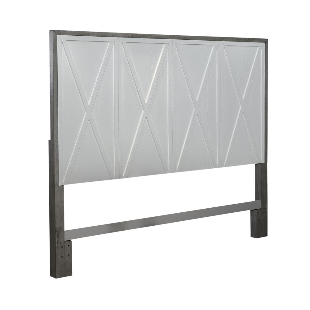 Liberty Furniture King Panel Headboard Contemporary White