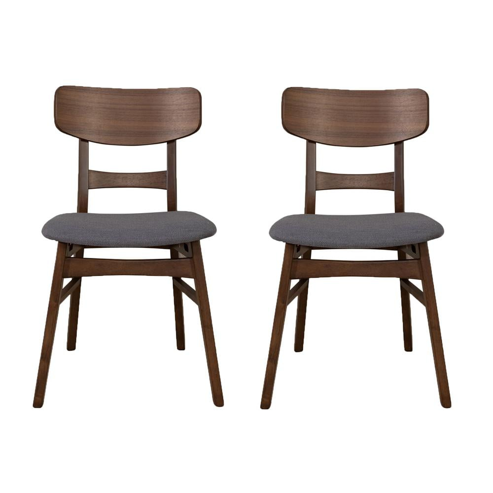 Liberty Furniture Industies, INC Panel Back Side Chair- Grey (RTA)- Set of 2 Contemporary Brown
