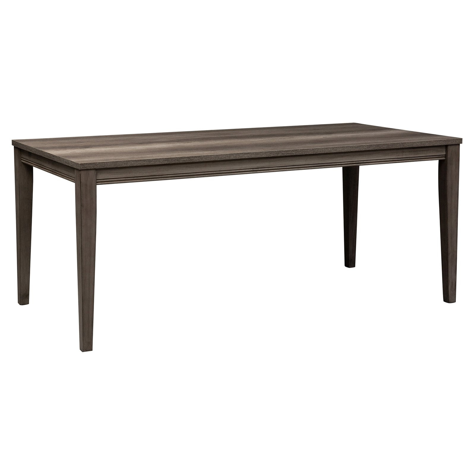 Liberty Furniture Industries Tanners Creek Rectangular Leg Table, W36 x D72 x H30, Medium Gray