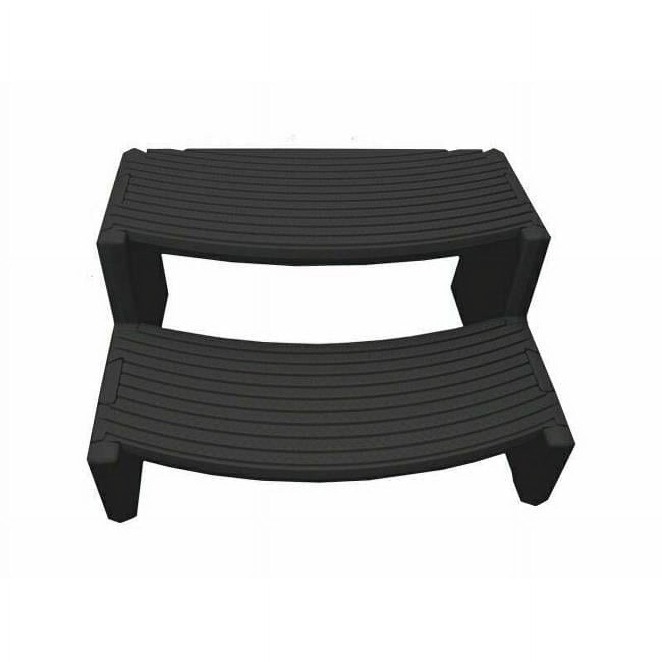 Life Essentials MSS070 19.7 x 16 in. Spa Step, Black