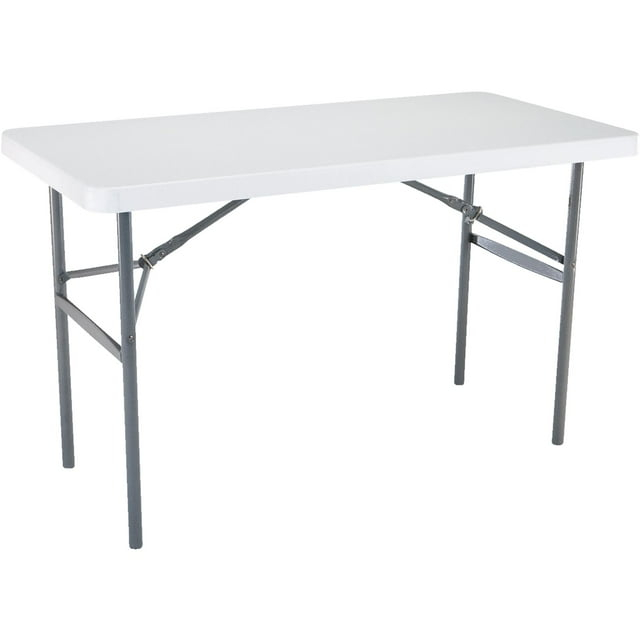 Lifetime Products 2940 Lifetime 24" X 48" White Granite Folding Table, 24 by 48
