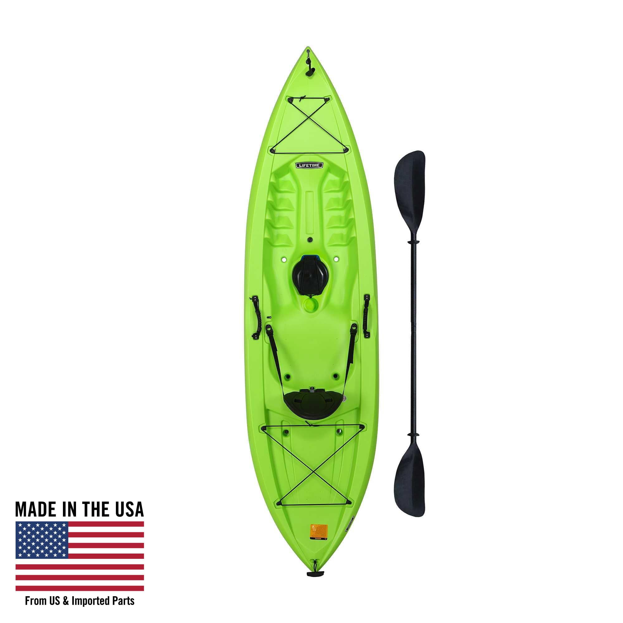 Lifetime Tahoma 10 ft Sit-on-Top Kayak, Lime Green (90816)