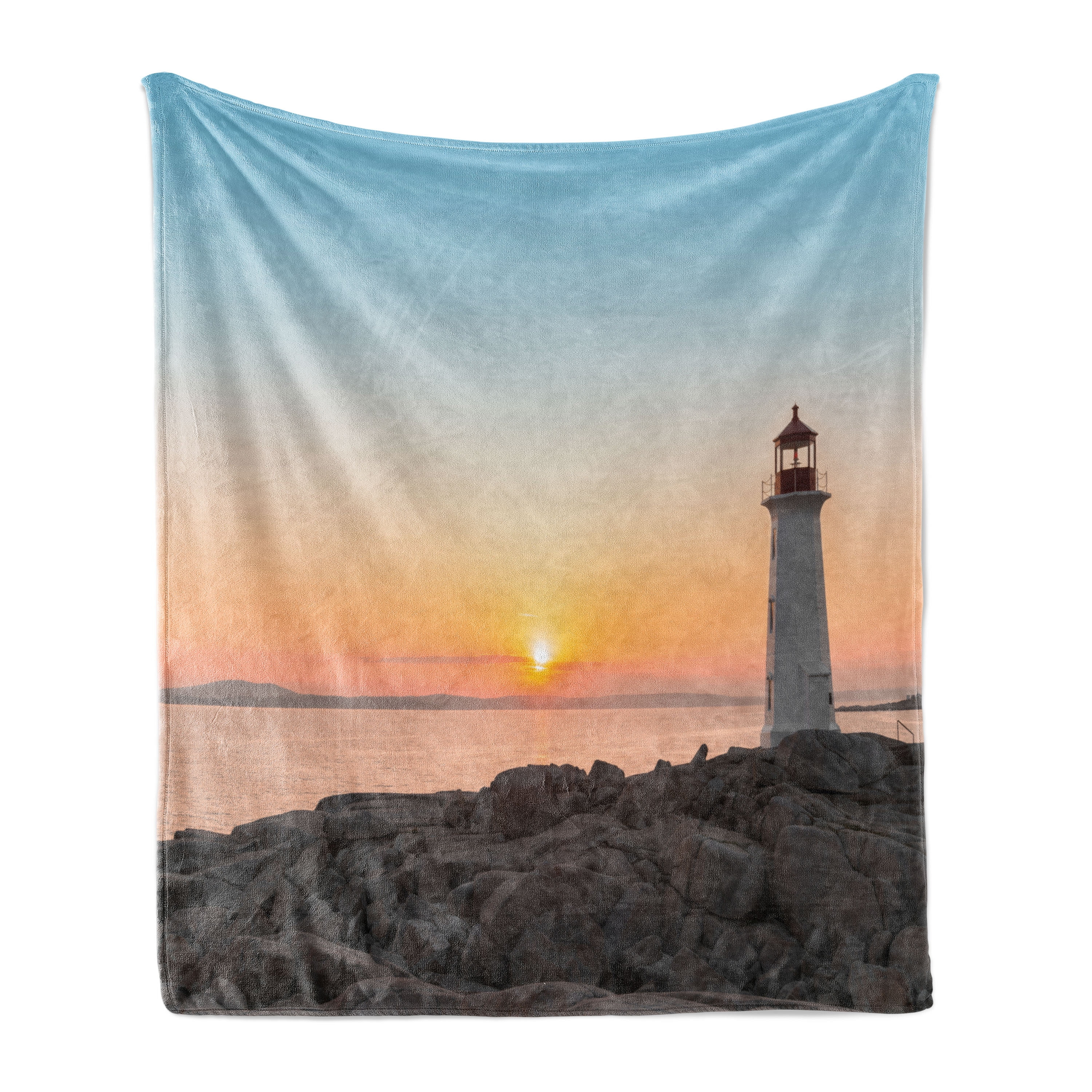 Ambesonne Hand Woven Throw Blanket