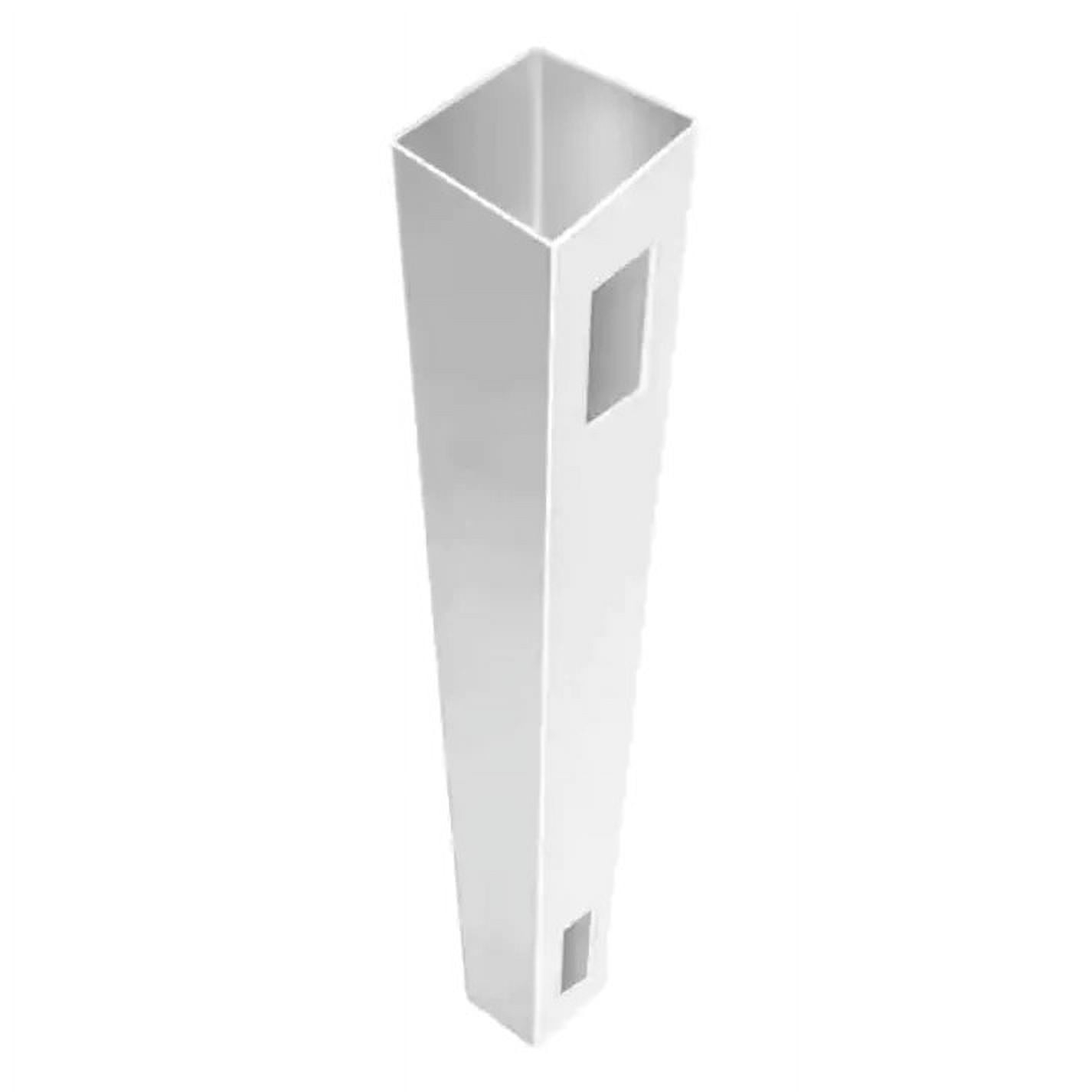 End Post For White Vinyl Routed Fence Caps Included set of 2